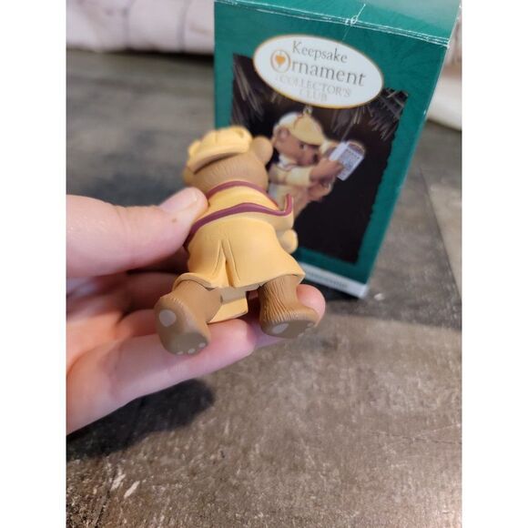 Hallmark 1994 holiday Pursuit ornament Xmas Decor bear - Picture 6 of 6